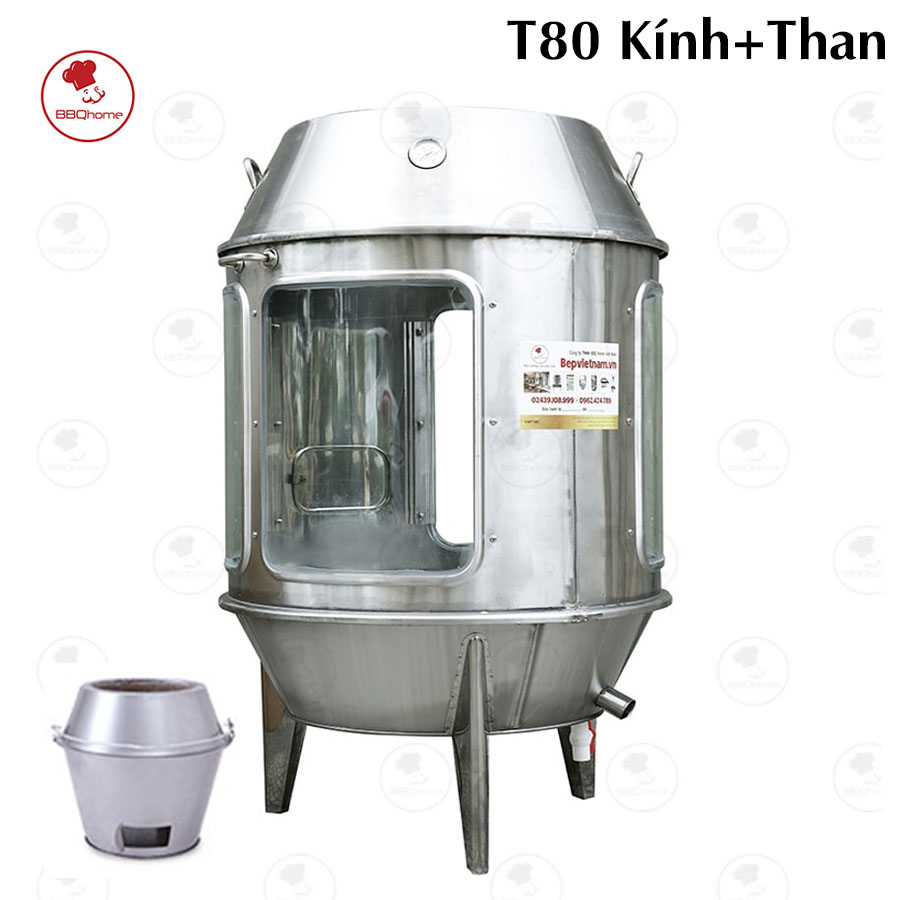 Lò lu T - 80 kính (Kèm kim khâu, móc vịt, lu đất)